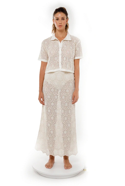 Shell Crochet Shirt 7 Shell Crochet Shirt - Image 7