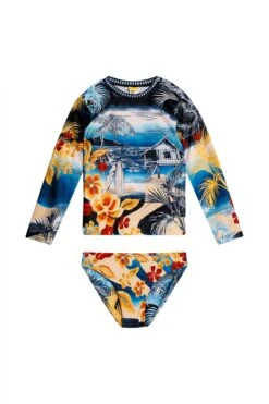 Lackie Kids Rashguard -Swimwear Promotion Store Shaka Lackie Swim Girls 11139 6
