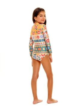 Alaya Kids' One Piece -Swimwear Promotion Store Tile Alaya Kids One Piece 14301 3